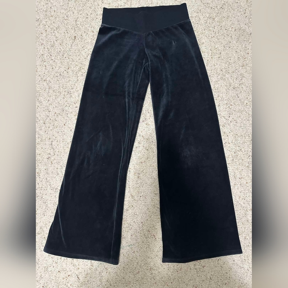 Y2K Express Velvet Flare Pants